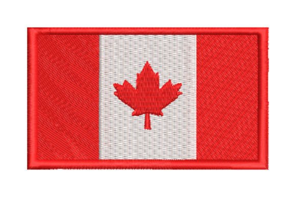 Flag of Canada: A High-Quality Embroidery Design