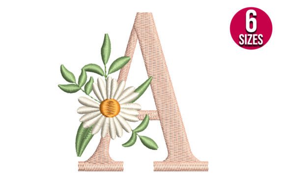 Floral Alphabet Letter A: Perfect for Premium Sweatshirts